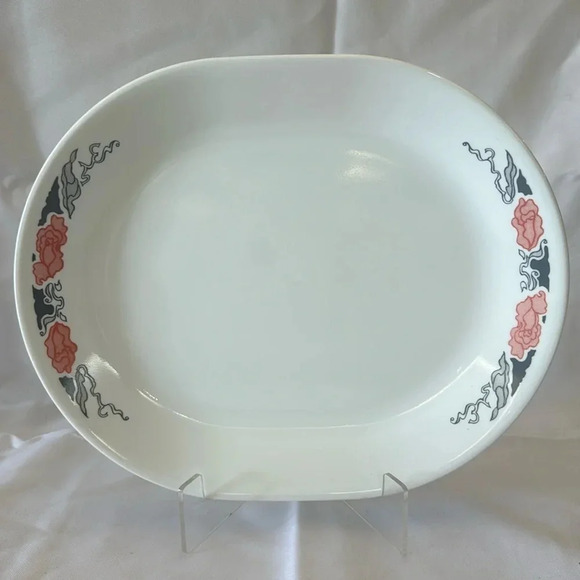 Corelle Other - Vintage Corelle Rose Duo Serving Platter 12½" x 10" EXCELLENT CONDITION